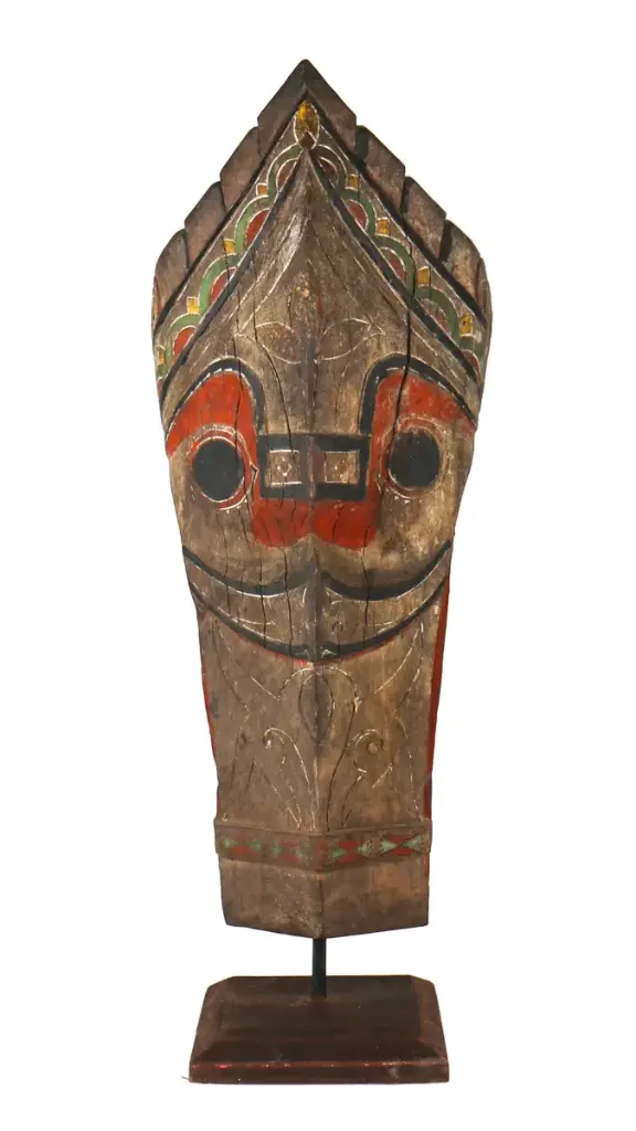 Statue - Lion Batak sur Socle (80)