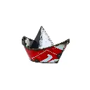 Boat Origami Up (14) - Mix Colour