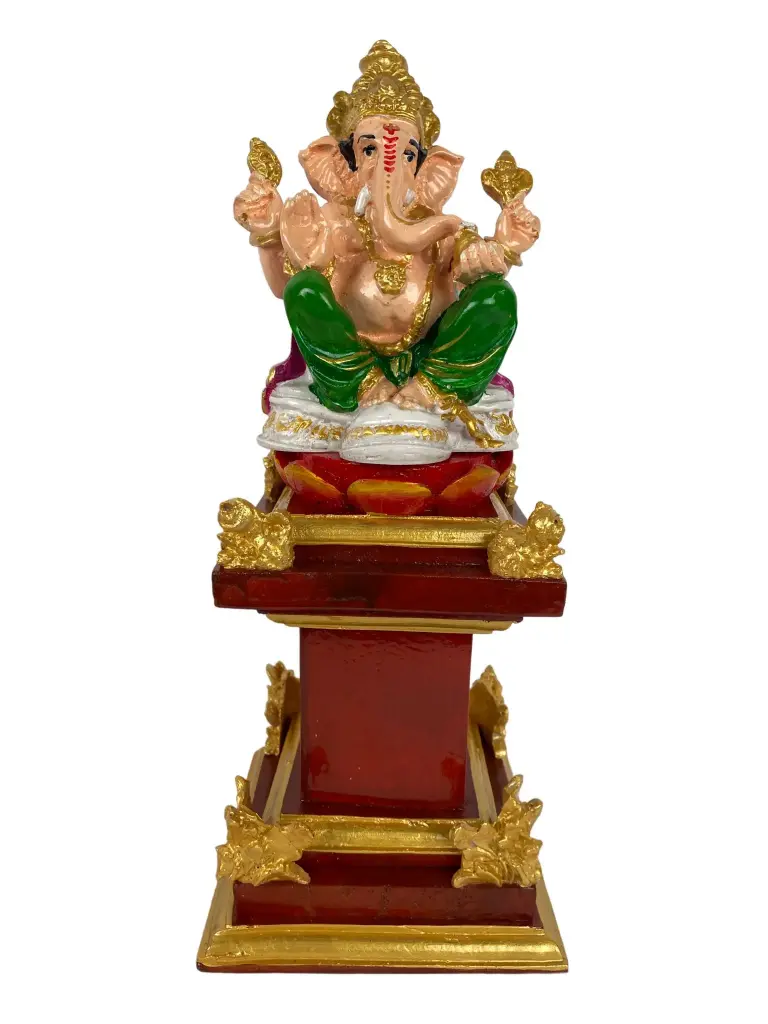 Statue - Ganesh sur Socle (34)