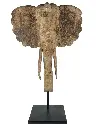 Tête d'Éléphant sur Socle (135)