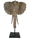 Elephant Head on Stand (135)