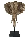 Tête d'Éléphant sur Socle (135)