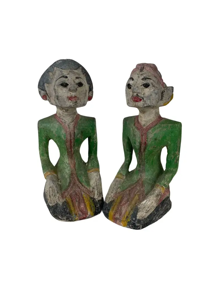 Statues - Couple Javanais (17)