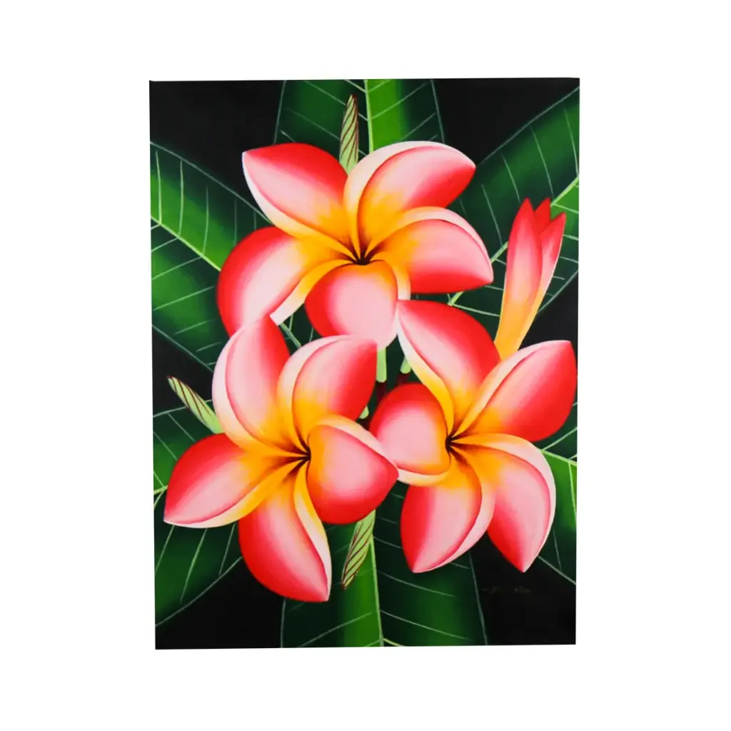 Painting "Frangipani" - Pink (80)