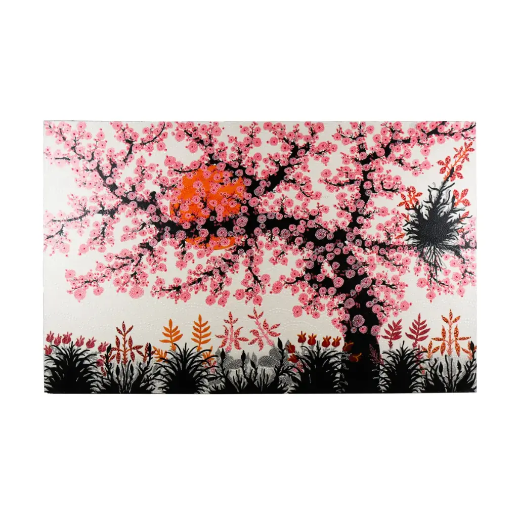 Peinture "Cerisier" - Rose (85)