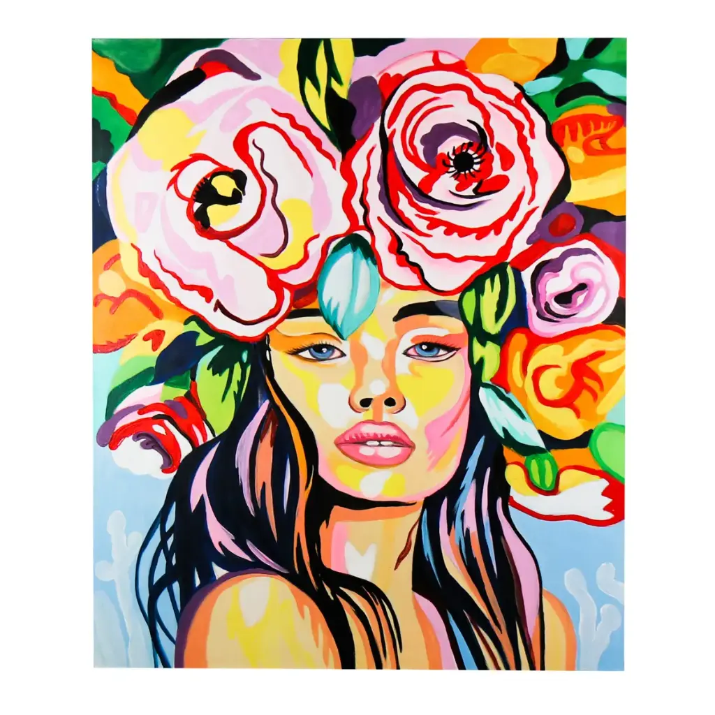 Painting "Woman's Face" (120)