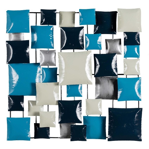 [PS50-08] Pimp Square (50) - Light Blue + Dark Blue + Cream + Silver