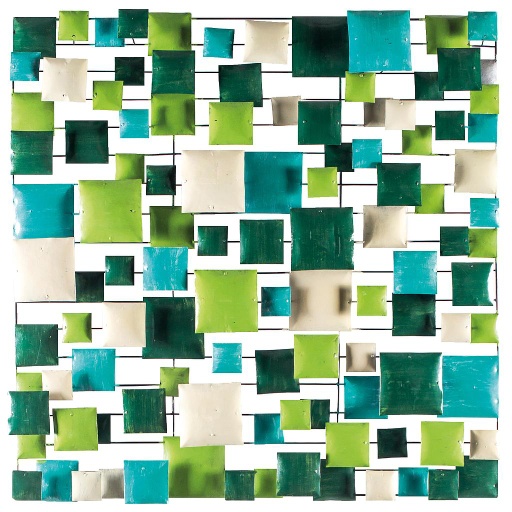 [PS100-04] Pimp Carré (100) - Turquoise + Vert Clair + Vert Foncé + Crème