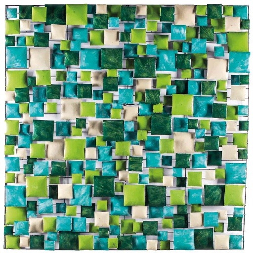 [PS150-04] Pimp Square (150) - Turquoise + Light Green + Dark Green + Cream