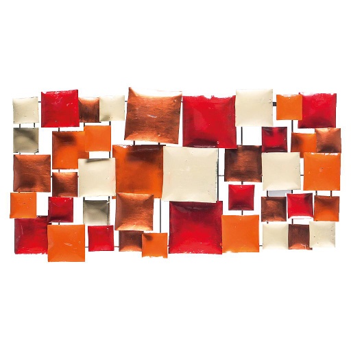 [PR80-05] Pimp Rectangle (80) - Orange + Red + Copper + Cream