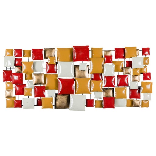 [PR120-07] Pimp Rectangle (120) - Or + Rouge + Jaune Foncé + Crème
