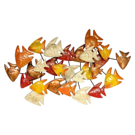 [PFF80-01] Pimp Banc de Poisson (80) - Cuivre + Orange + Rouge + Crème