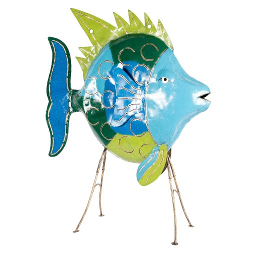 [FIDO85-02] Poisson Daurade (85) - Bleu Clair + Bleu Foncé + Vert Clair + Vert Foncé