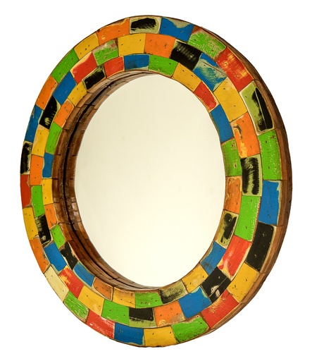 [MIRO60] Miroir Rond (60) - Mix Couleur