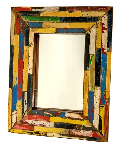 [MIRR50] Mirror Rectangle (50) - Mix Colour