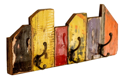 [HANG40] Porte-Manteau (40) - Mix Couleur