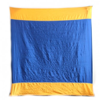 [TMBB3937] Beach Blanket - Royal Blue / Dark Yellow
