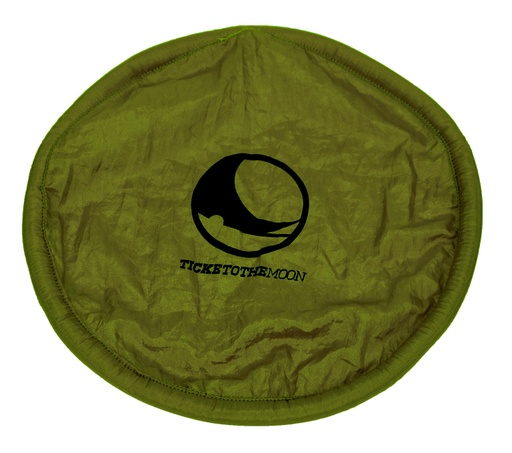 [TMPDISC24] Pocket Moon Disc (Foldable Frisbee) - Army Green