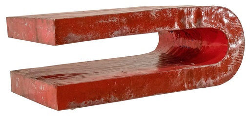 [TABLU80-02] U-Coffee Table Up (80) - Red
