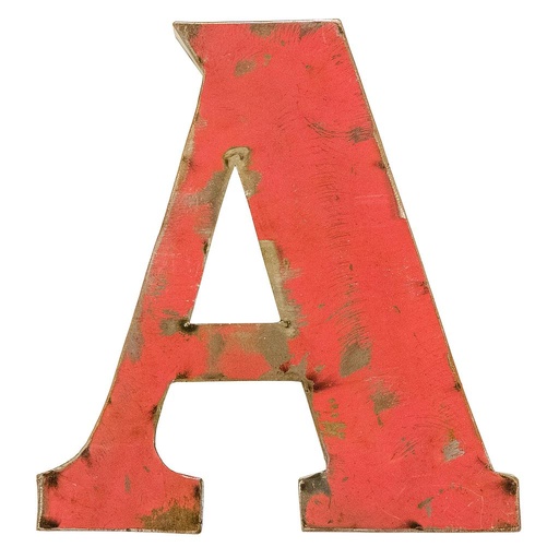 [LETT30-A] Lettre (30) - A - Mix Couleur