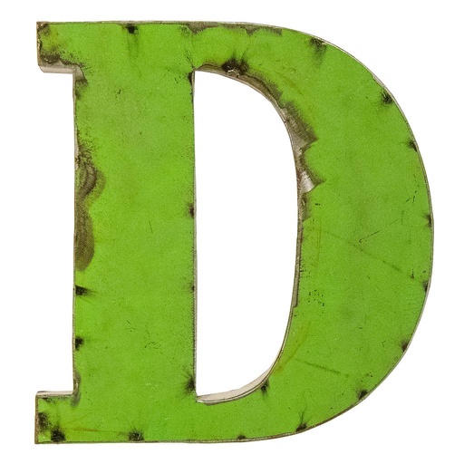 [LETT30-D] Lettre (30) - D - Mix Couleur