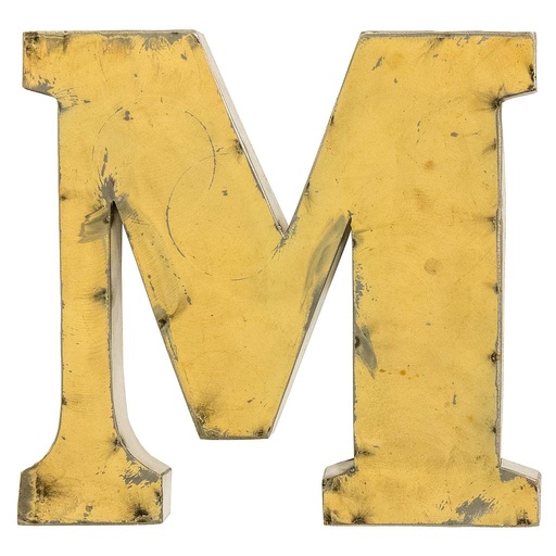 [LETT30-M] Letter (30) - M - Mix Colour
