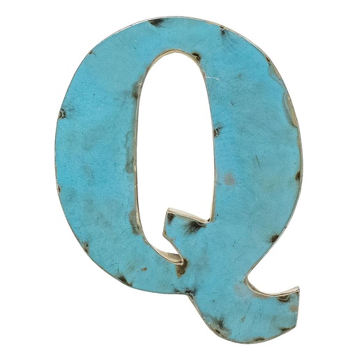 [LETT30-Q] Lettre (30) - Q - Mix Couleur