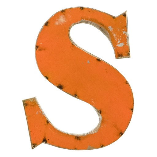 [LETT30-S] Letter (30) - S - Mix Colour