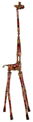 [GIDA195-02] Giraffe Dali (195) - Burgundy