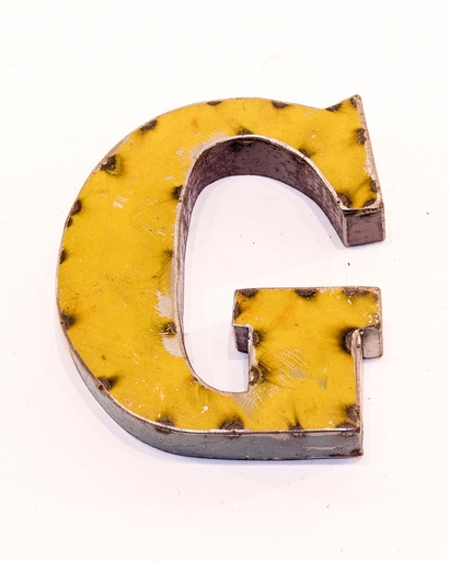 [LETT15-G] Lettre (15) - G - Mix Couleur
