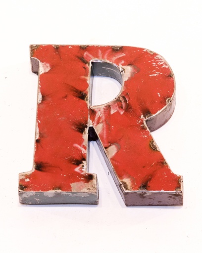 [LETT15-R] Lettre (15) - R - Mix Couleur