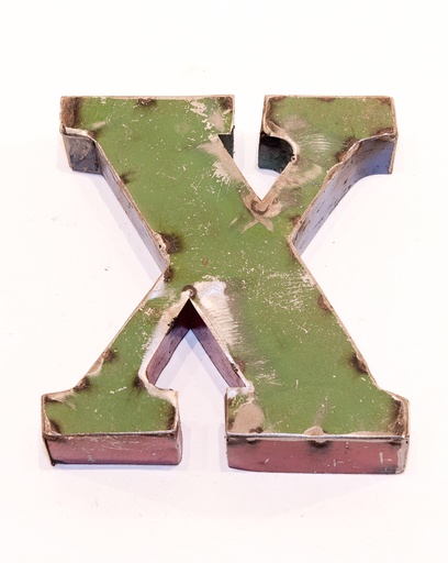 [LETT15-X] Lettre (15) - X - Mix Couleur