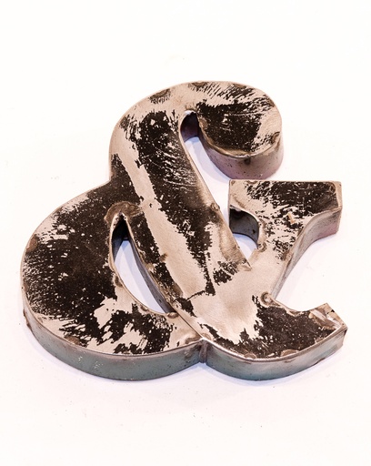 [LETT15-&] Lettre (15) - & - Mix Couleur