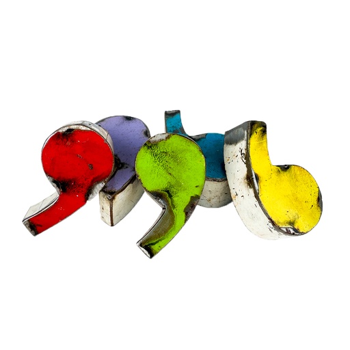 [LETT15-,] Lettre (15) - , - Mix Couleur