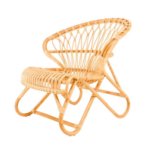 [RATTCHAIR75] Chaise Rotin (75) - Natural