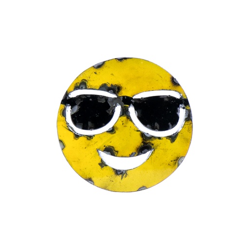 [EMO15-SUNGLASSES] Emoji (15) - 😎 - Visage avec lunettes de soleil