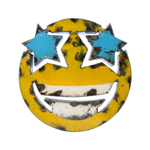 [EMO30-STAREYE] Emoji (30) - 🤩 - Visage avec des étoiles à la place des yeux