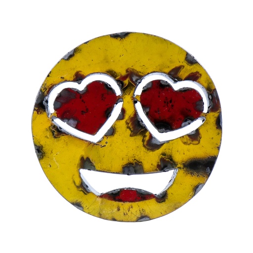 [EMO30-HEARTEYE] Emoji (30) - 😍 - Visage souriant avec des yeux en forme de Cœur