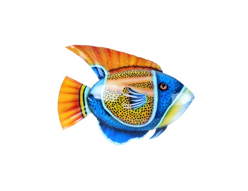 [PFISH65] Pimp Poisson (65) - Bleu + Jaune + Orange + Rouge
