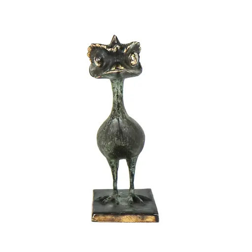 [FEBZ20-03] Funky Emu Bronze (20) - Vert Antique