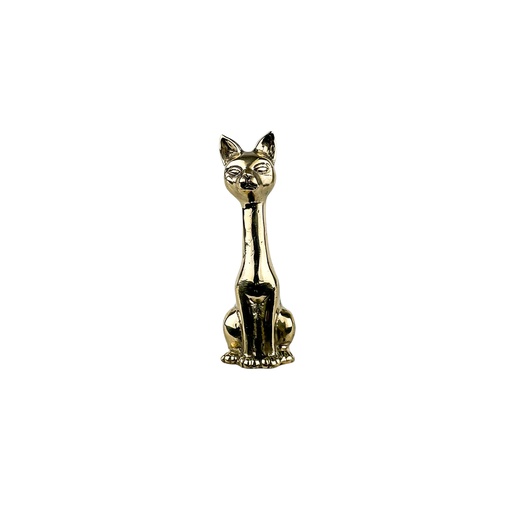 [CATNECKBZ10] Chat Long Cou Bronze (10) - Or (Minimum 3 pcs)