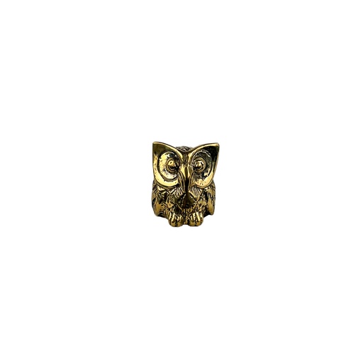 [OWLBZ4] Hibou Bronze (4) - Or (Minimum 3 pcs)