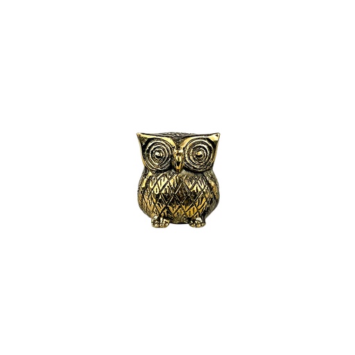 [OWLBZ6] Hibou Bronze (6) - Or (Minimum 3 pcs)