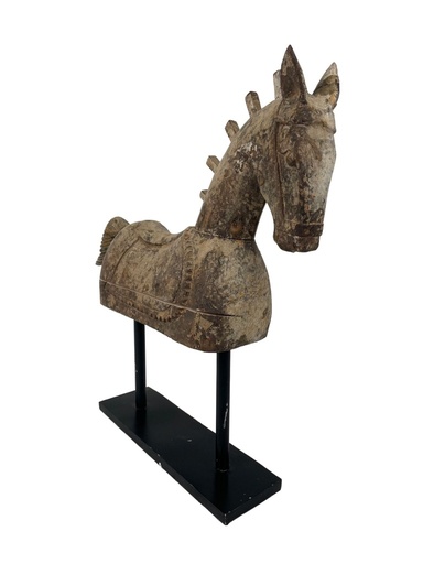 [PU016-HORSEW55] Horse On Stand (55)