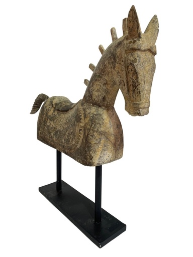 [PU017-HORSEW55] Cheval sur Socle (55)