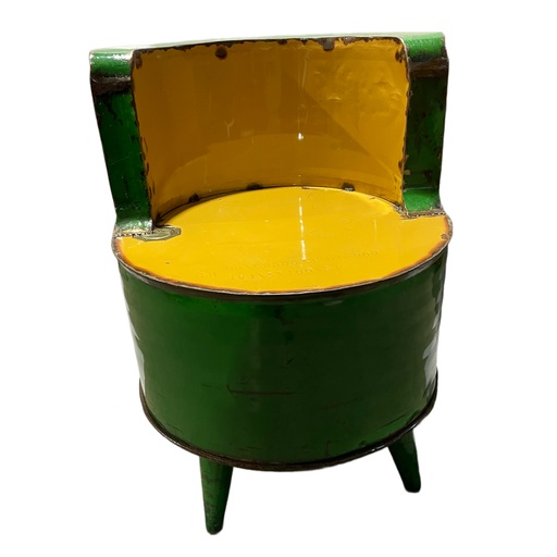 [PU031-ARMCHAIRUP75] Armchair Up - Green + Yellow (75)