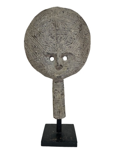 [PU044-MASK60] Masque Carvé sur Socle (60)