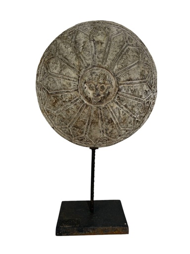 [PU071-SCULP43] Sculpture Soleil sur Socle (43)