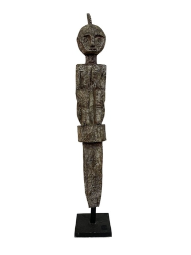 [PU079-STATIMOR90] Statue Timor - Homme Assis (90)