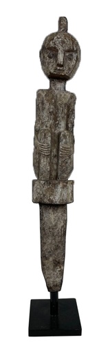 [PU081-STATIMOR90] Statue Timor - Homme Assis (90)